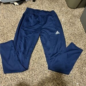 Adidas blue track pants size S